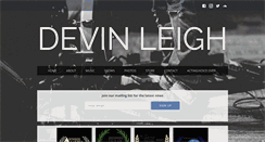 Desktop Screenshot of devinleighmusic.com